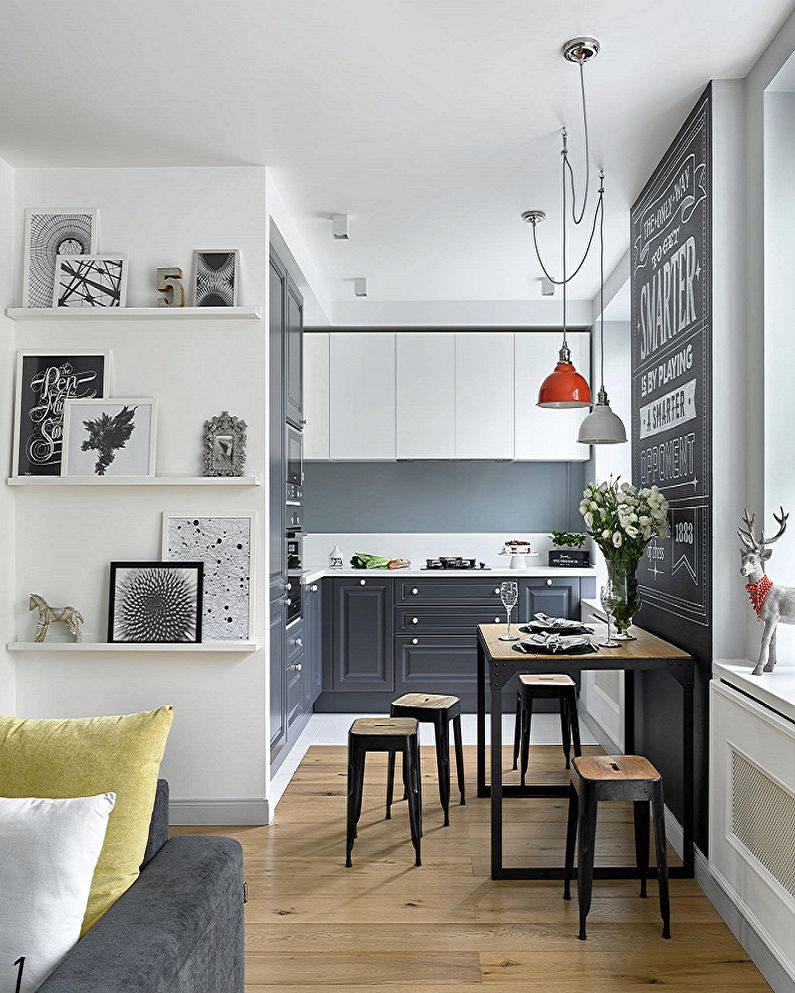 Photo de cuisine de style scandinave - Design d'intérieur