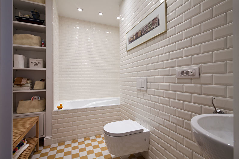 Foto de baño de estilo escandinavo - Diseño de interiores