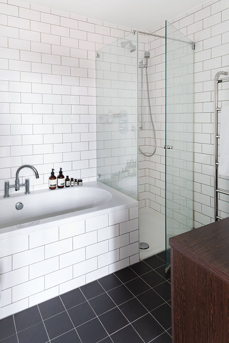 Foto de baño de estilo escandinavo - Diseño de interiores