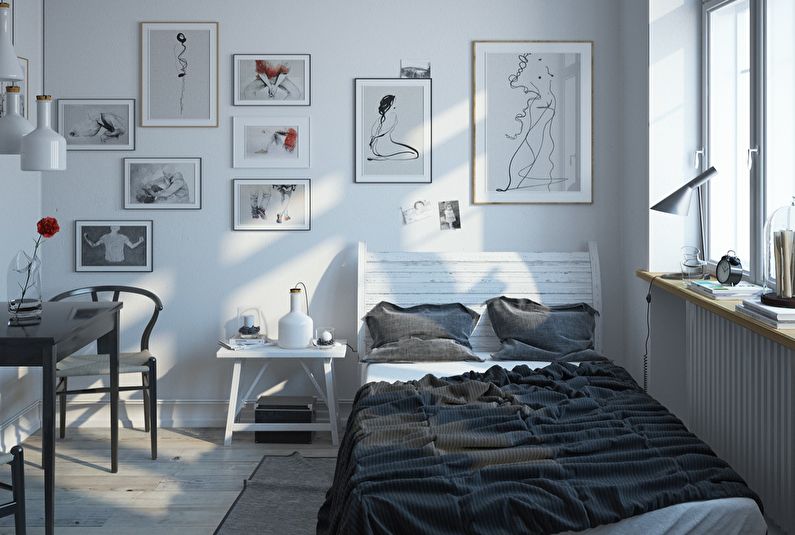 Chambre d'enfants dans le style scandinave photo - Design d'intérieur