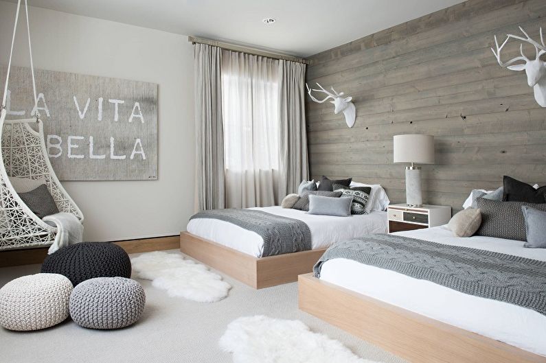 Cameră pentru copii în stilul scandinav foto - Design interior