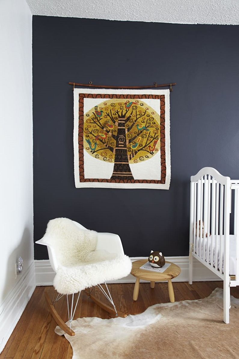 Chambre d'enfants dans le style scandinave photo - Design d'intérieur