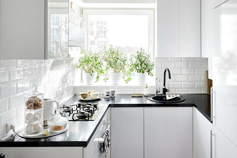 Keuken 7 m² in Scandinavische stijl - Interior Design