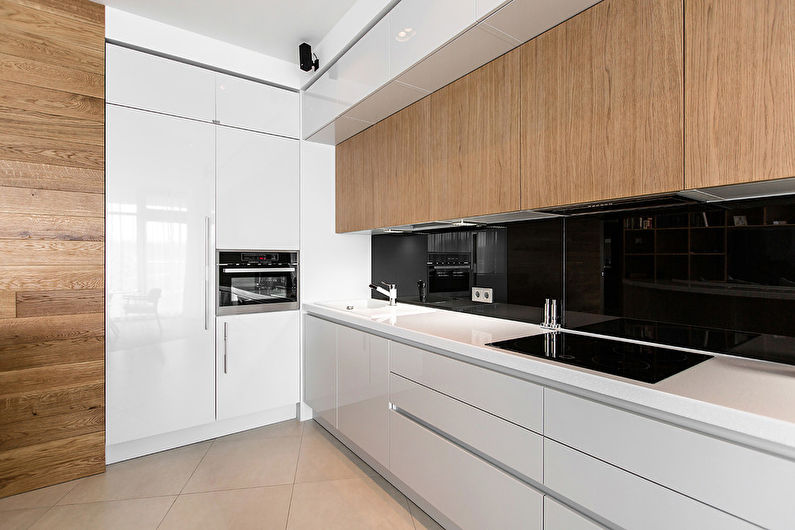 Design de interiores da cozinha 7 m² - Foto