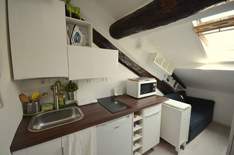 Keuken interieur 7 m² - Foto