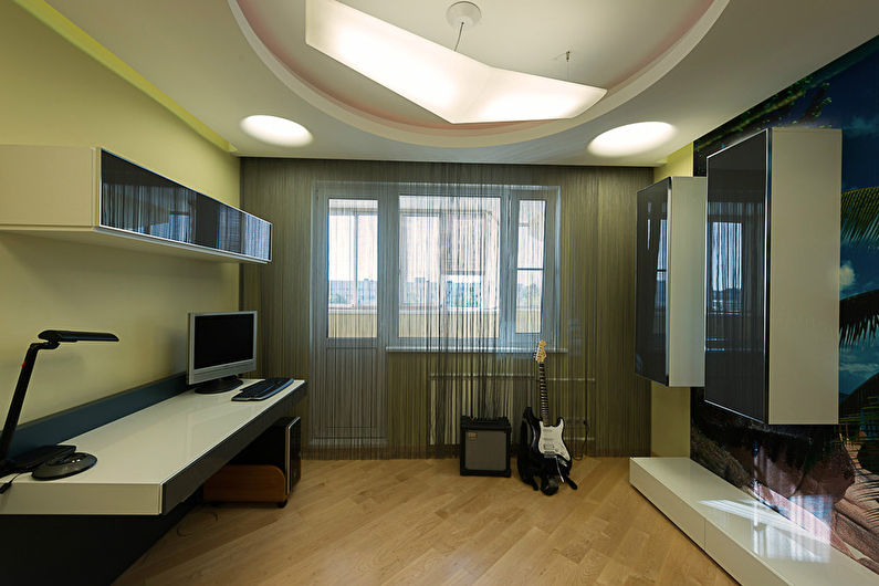 Linii colorate: apartament în stil modern - foto 6