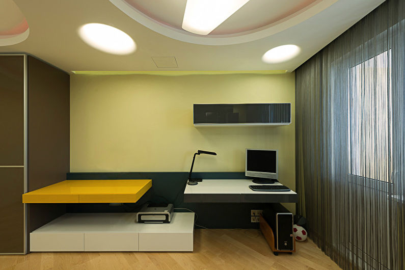 Linii colorate: apartament în stil modern - foto 7