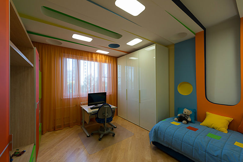 Colored Lines: Apartment in a Modern Style - photo 8