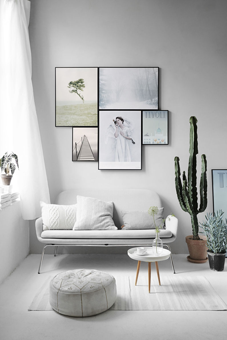 Wohnzimmer 15 qm im Stil des Minimalismus - Interior Design