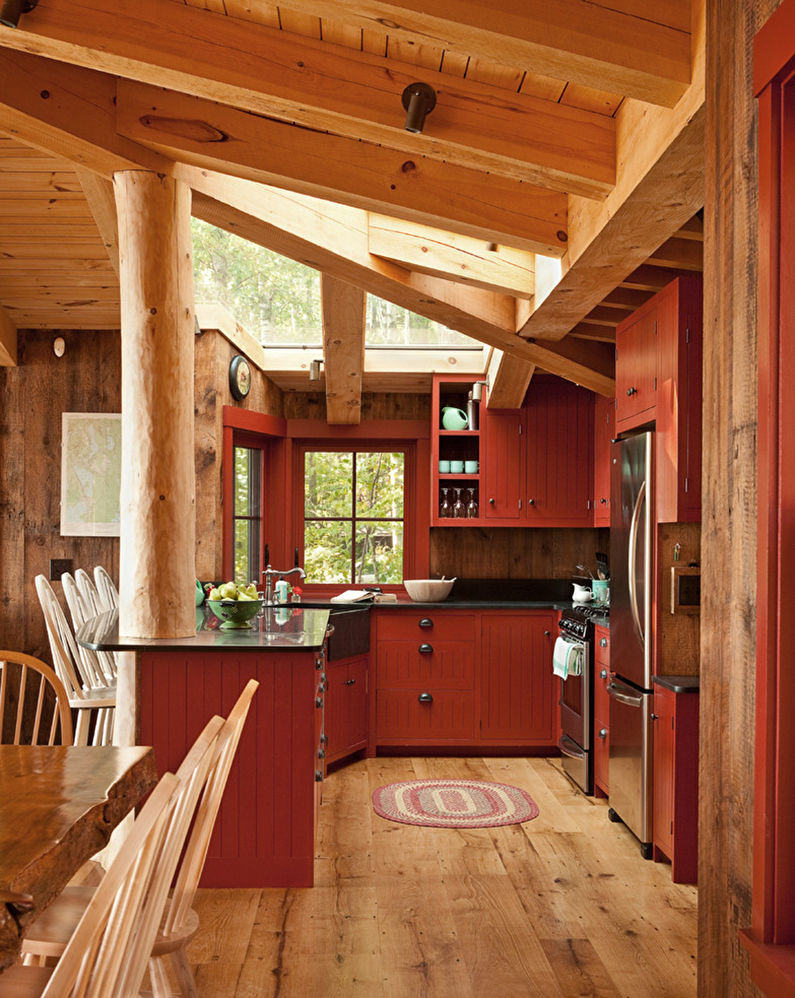 Peach Blossom in the Kitchen - Interior Design