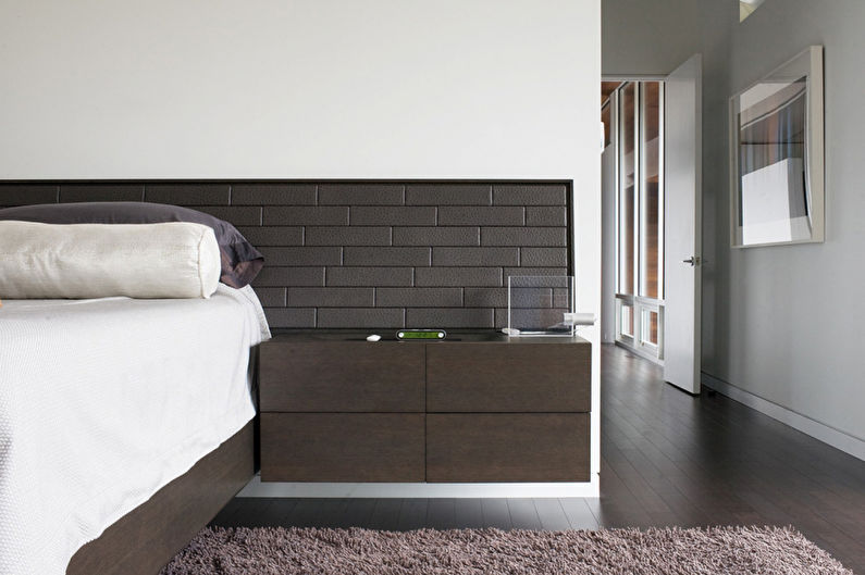 Cor wenge no quarto - Design de Interiores