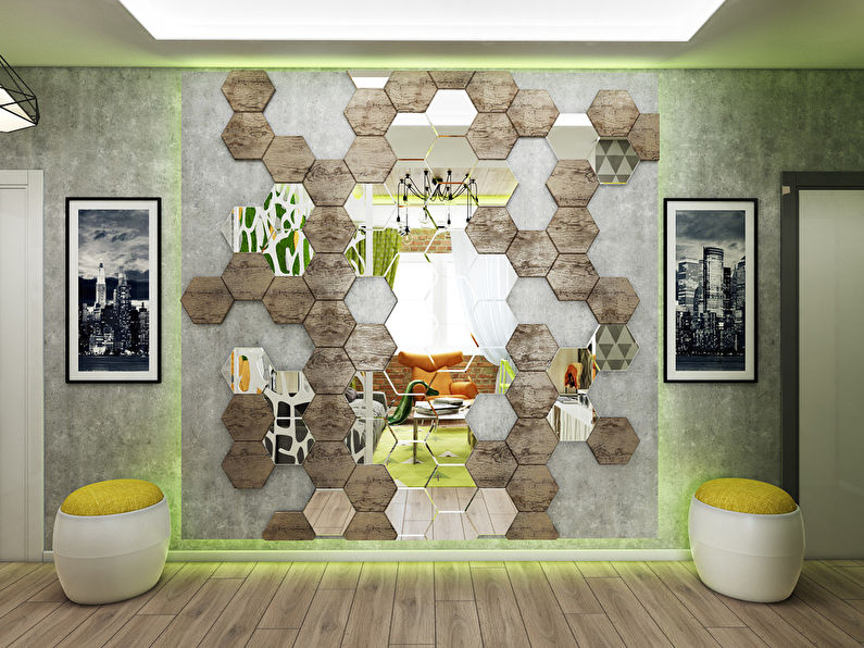 Living Geometry Apartment Interior - bilde 4