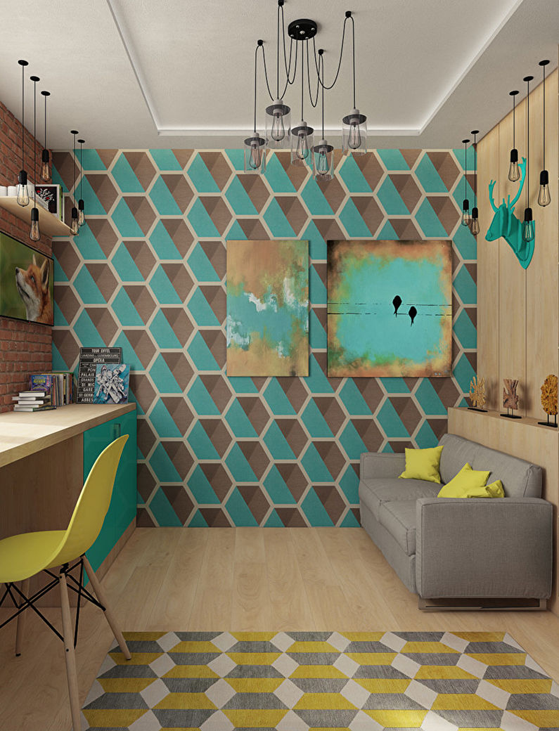 Living Geometry Apartment Interior - φωτογραφία 13