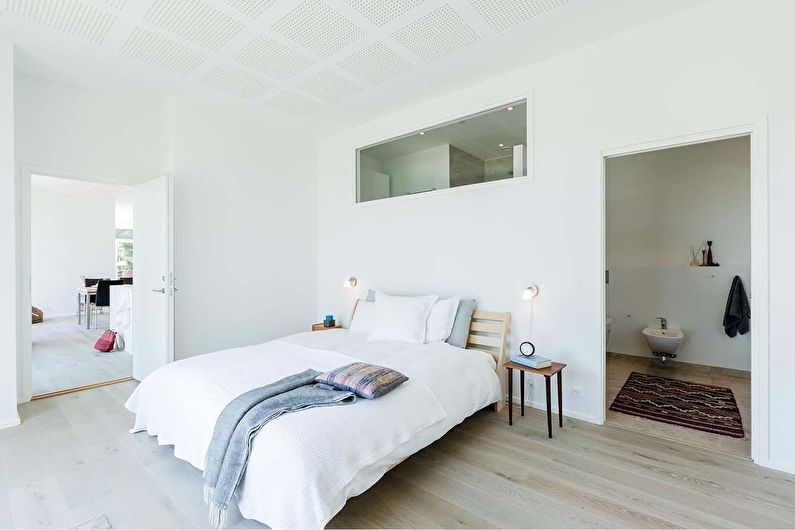 Design d'intérieur de chambre de style minimalisme - photo