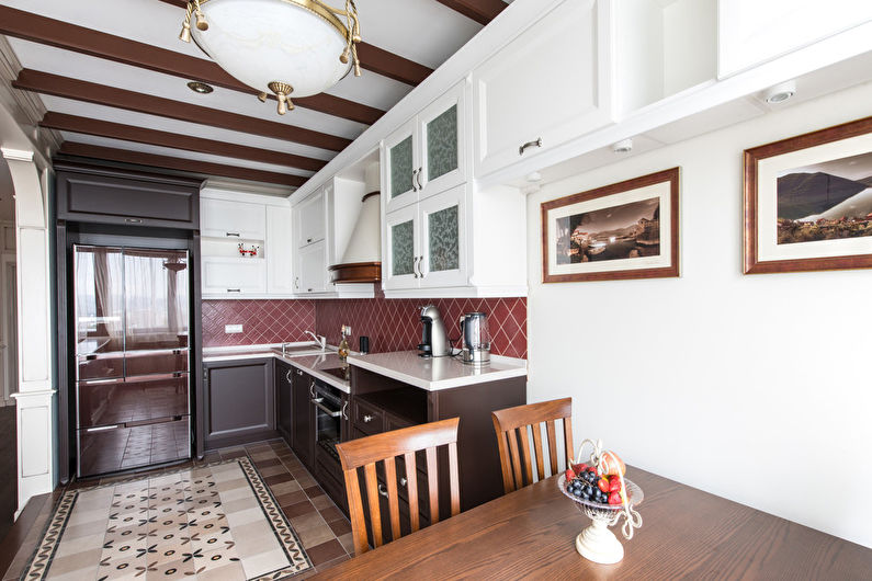 Cozinhas de canto - foto de design de interiores