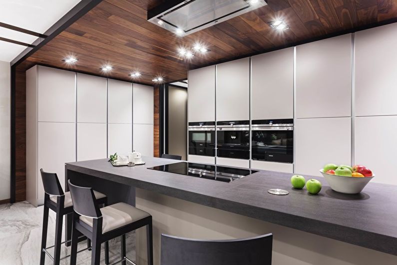 Cozinhas de canto - foto de design de interiores