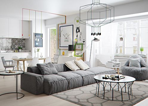 Scandinavische stijl in het interieur (+90 foto's)