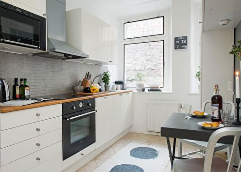 Furniture for a small kitchen: 70 photo ideas