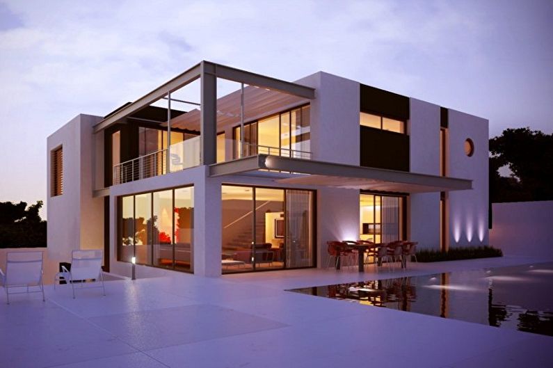 Hi-Tech Homes - High Tech Geometric Architecture