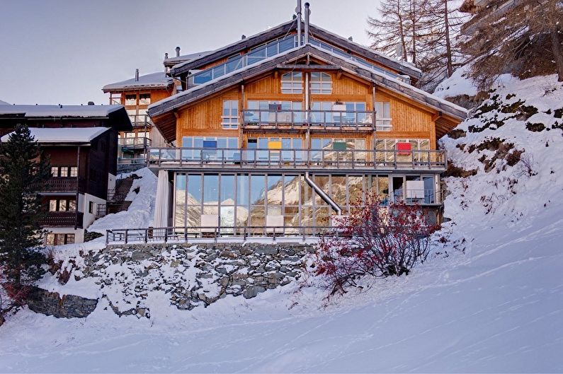 Häuser im Chaletstil - Foto und Projekte