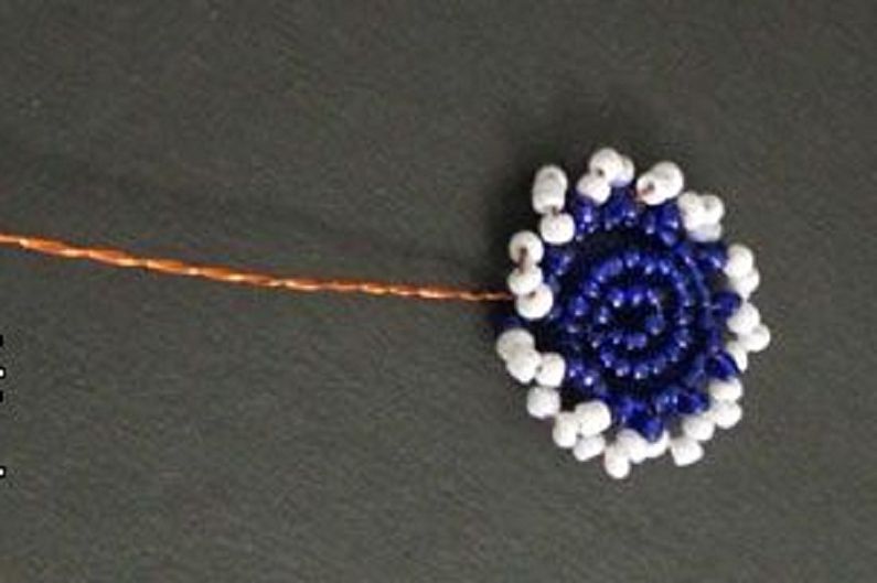 DIY Terry Beaded Violet - latice