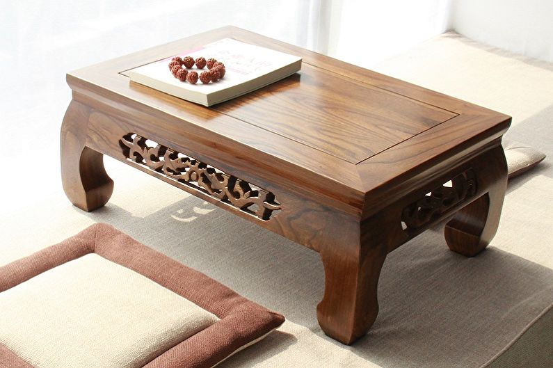 Breakfast tables in bed - photo