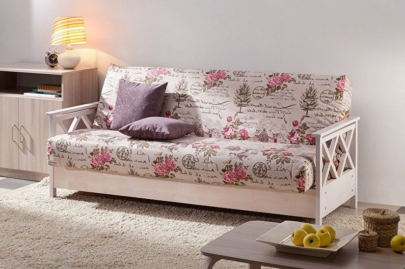 Sofas with orthopedic mattress - photo