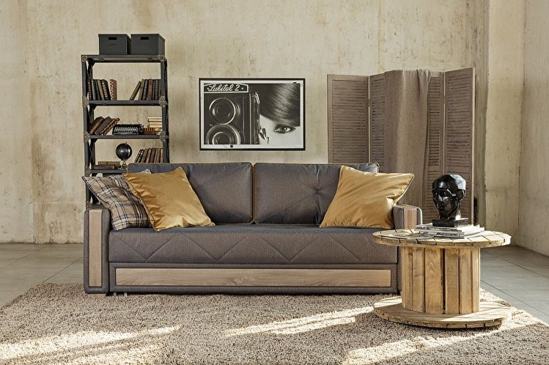 Ghế sofa với nệm chỉnh hình - ảnh