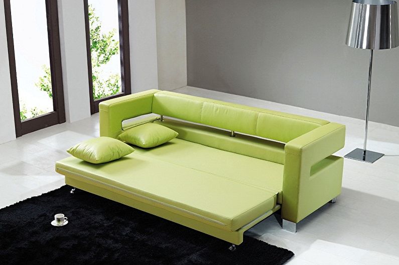 Sofas with orthopedic mattress - photo