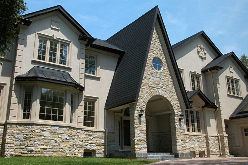 Stone siding - photo