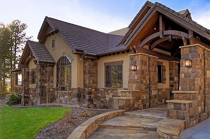 Stone siding - photo