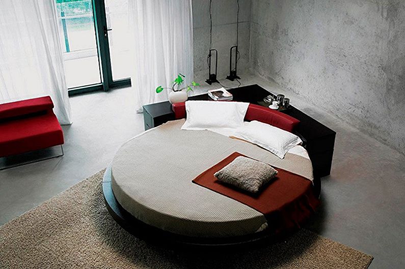 Mga Uri ng Podium Beds - Round Podium Bed