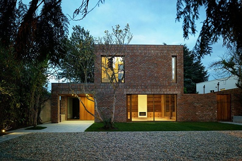 Brick houses - photos and projects