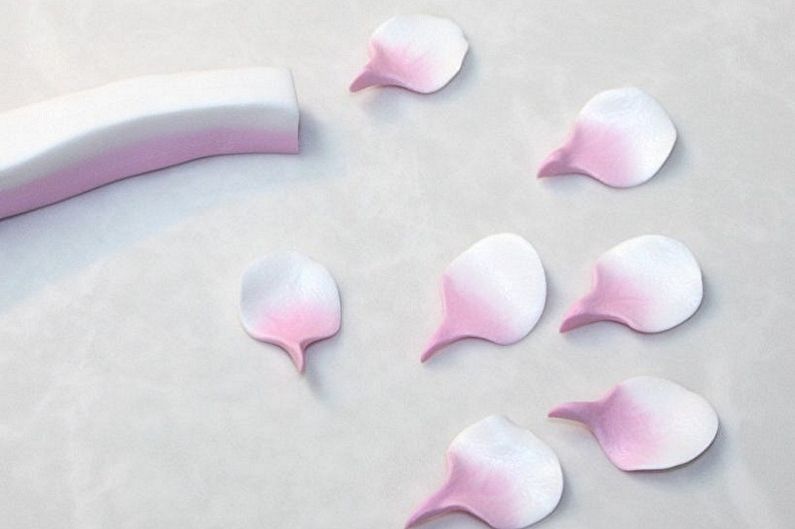 Bricolage artisanat en porcelaine pour débutants - Fleurs de Sakura