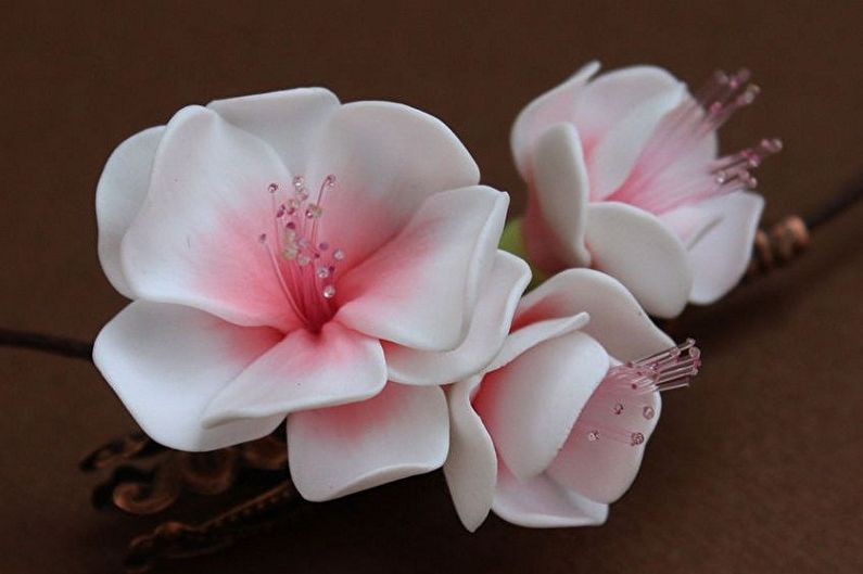 Đồ sứ tự làm cho người mới bắt đầu - Hoa Sakura