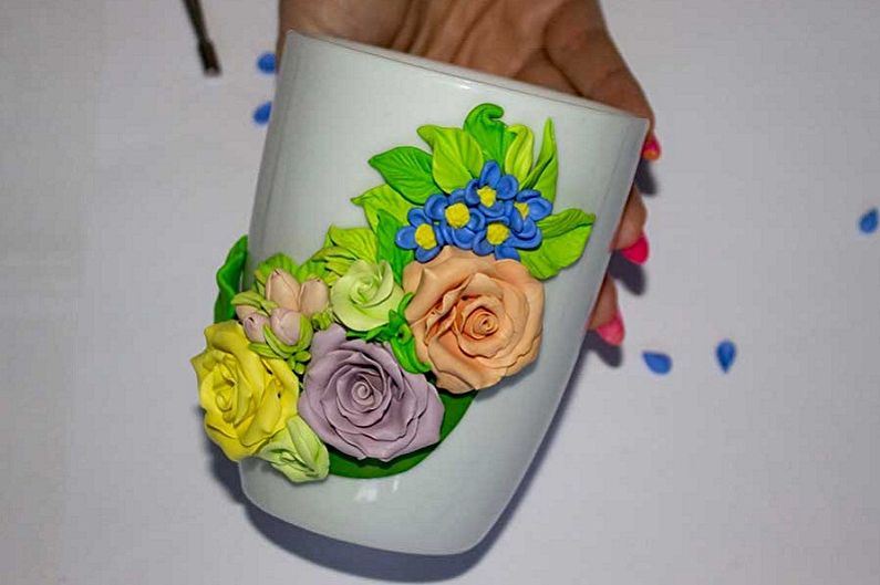 DIY Porcelain Crafts for Beginners - Decorative Cup