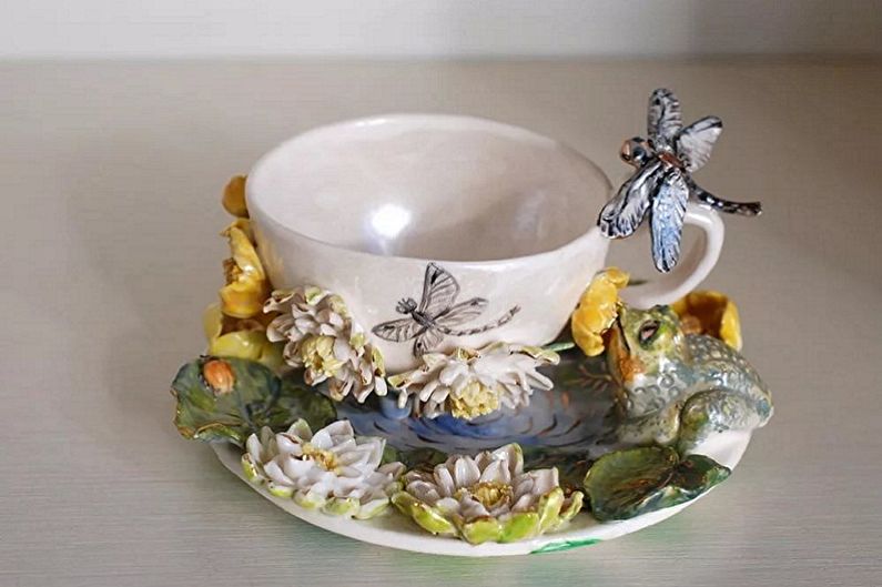 Porcelana de bricolaje - ideas para fotos