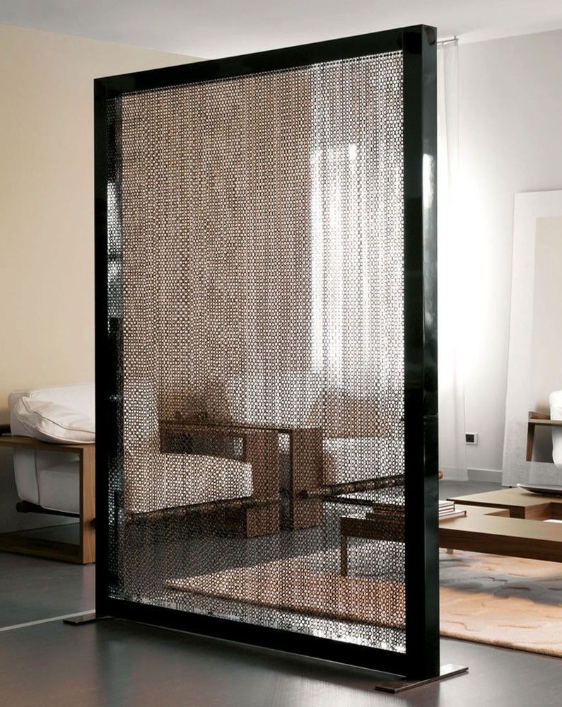 Types and models of screens for rooms - Single-wing screens