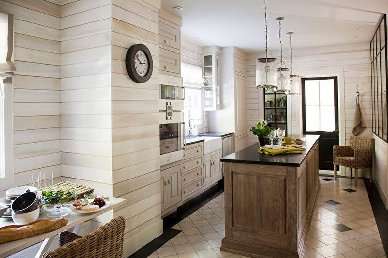 Types of wall panels for the kitchen