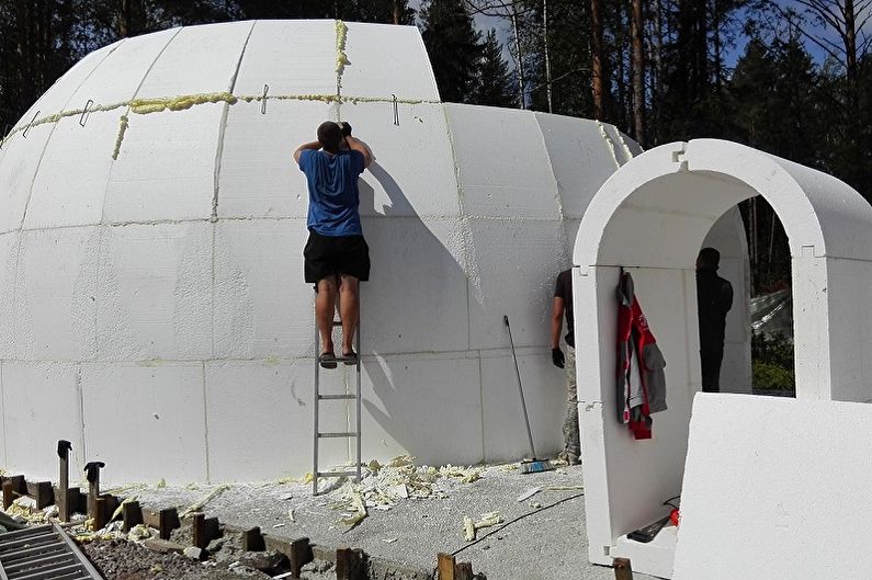 Dome cases - Materials per a la construcció