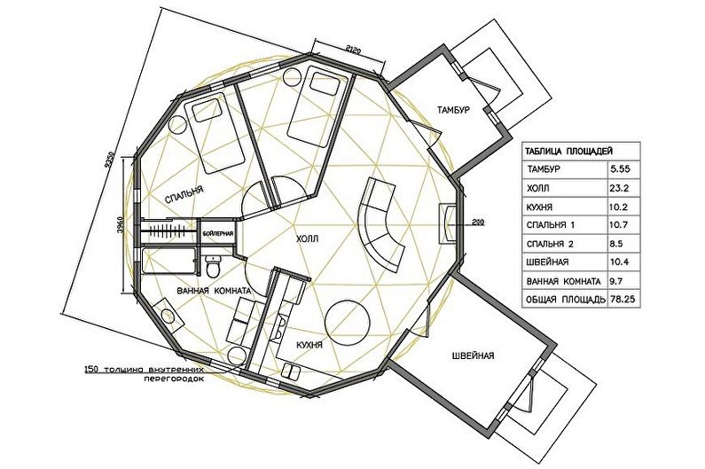 Dome House - Projekt 4