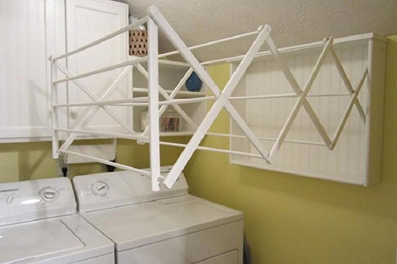 Types of Wall-mounted Laundry Dryers - Sliding Dryer