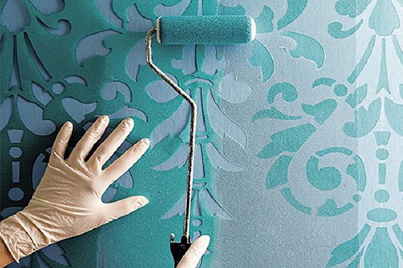 Types of stencils for walls for painting - Depending on the materials