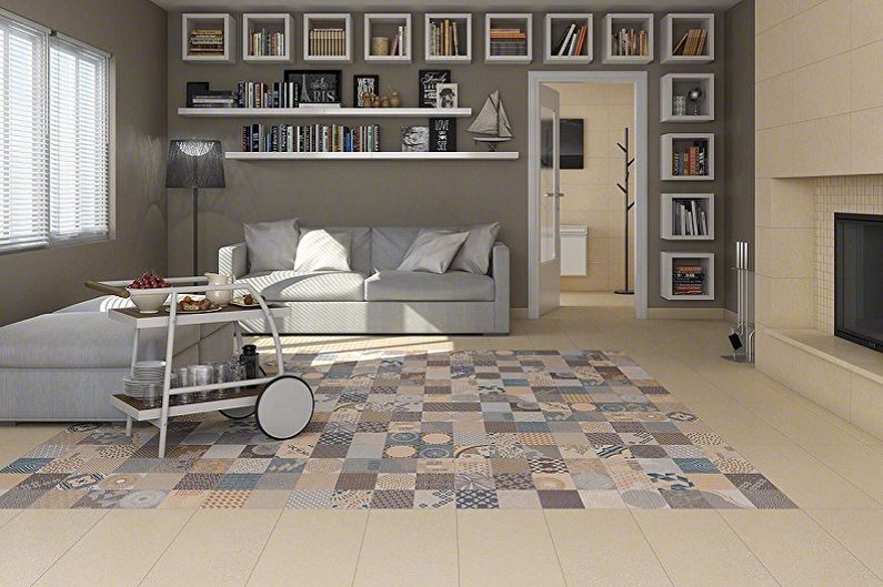 Tile patchwork - photo