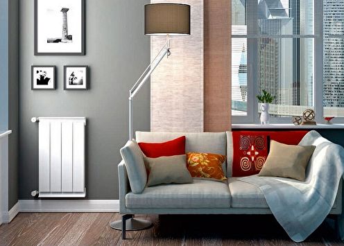 Bimetal heating radiators (50 photos)