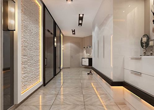 Corridor Design (85 ảnh): ý tưởng nội thất