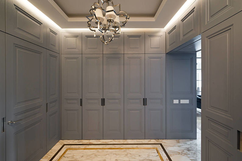 Plasterboard Ceiling in Entrance Hall - Lighting and Illumination