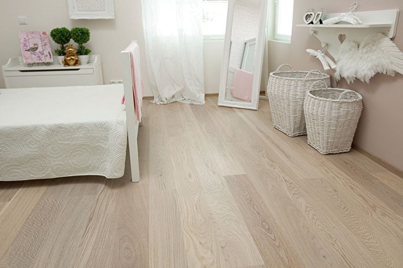 Design ložnice 10 m² - povrchová úprava podlahy