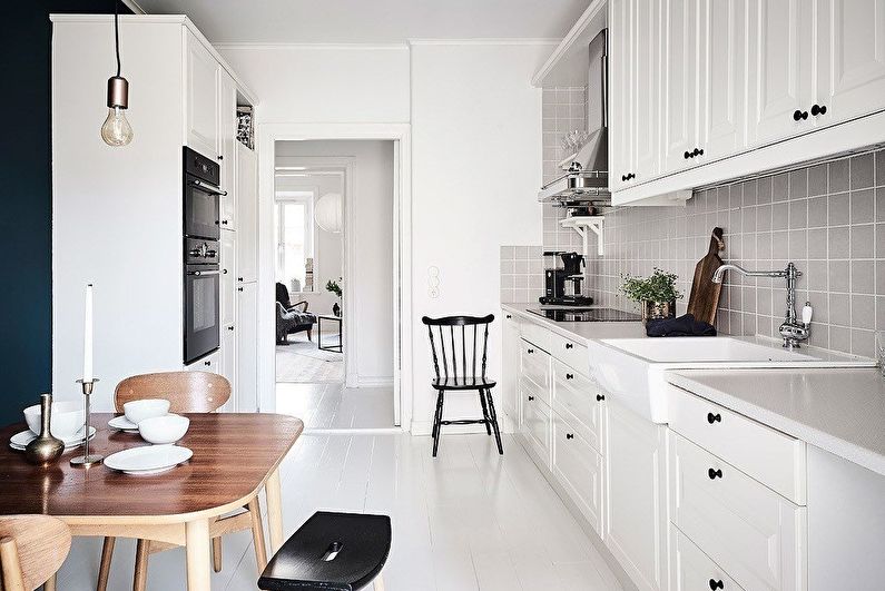 Keuken 10 m² in Scandinavische stijl - Interior Design