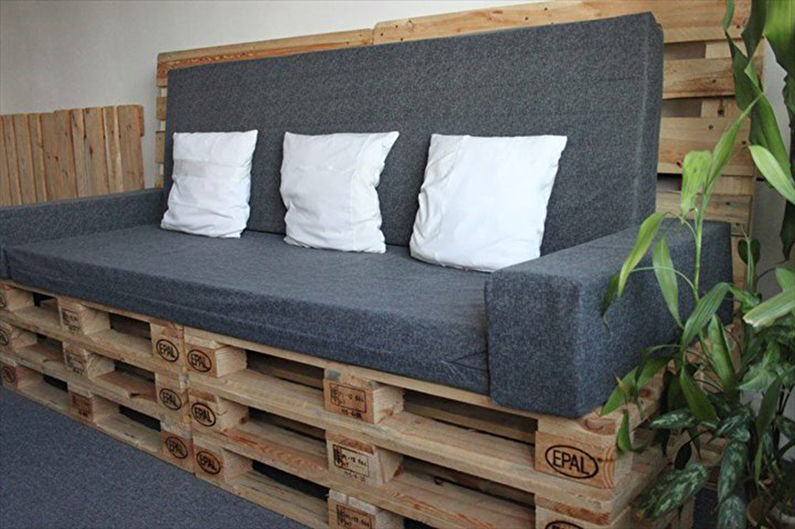 Nội thất từ ​​pallet - Ghế sofa và ghế bành